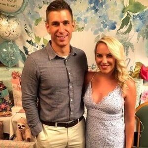 Baby blue cocktail dress